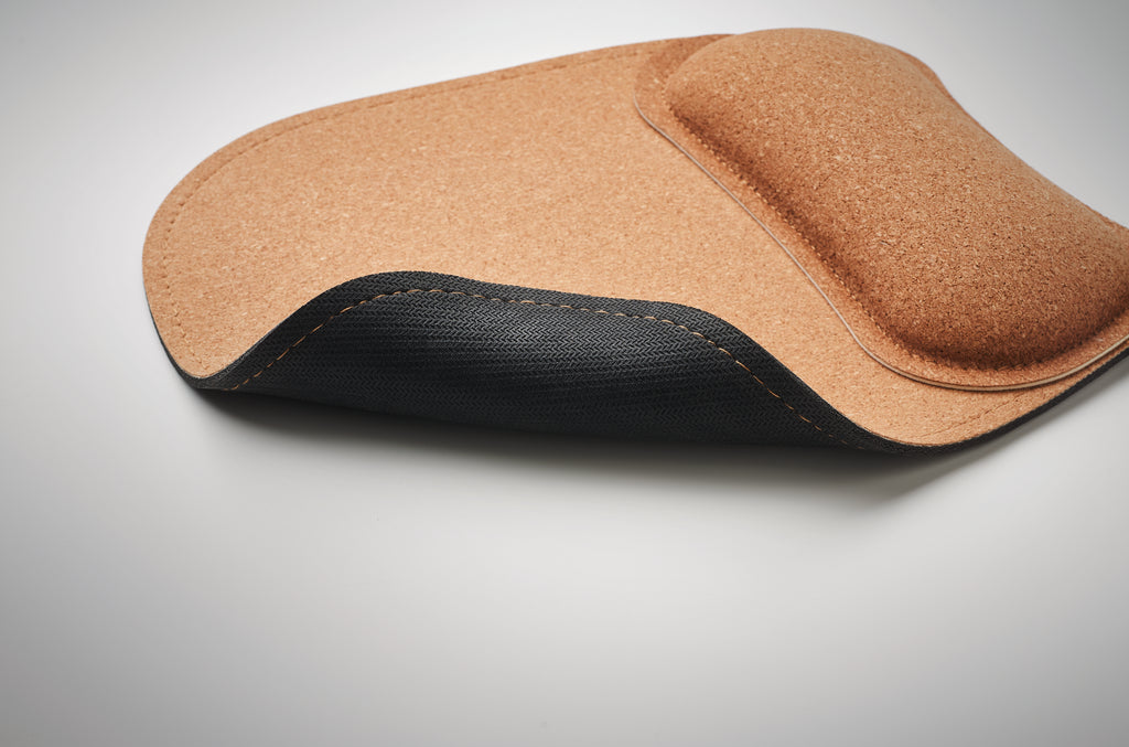 MARBO Ergonomic Cork Mouse Mat with Wrist Support
