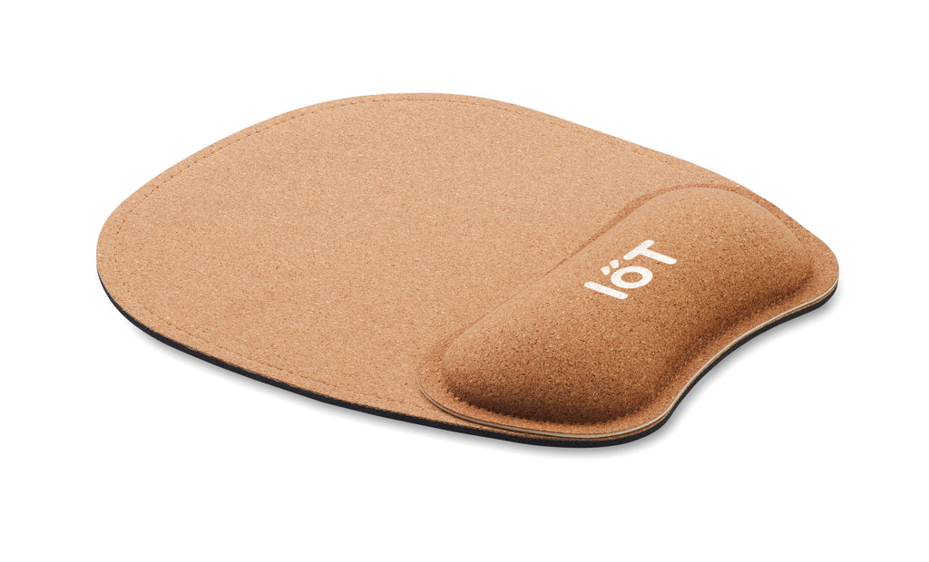 MARBO Ergonomic Cork Mouse Mat with Wrist Support