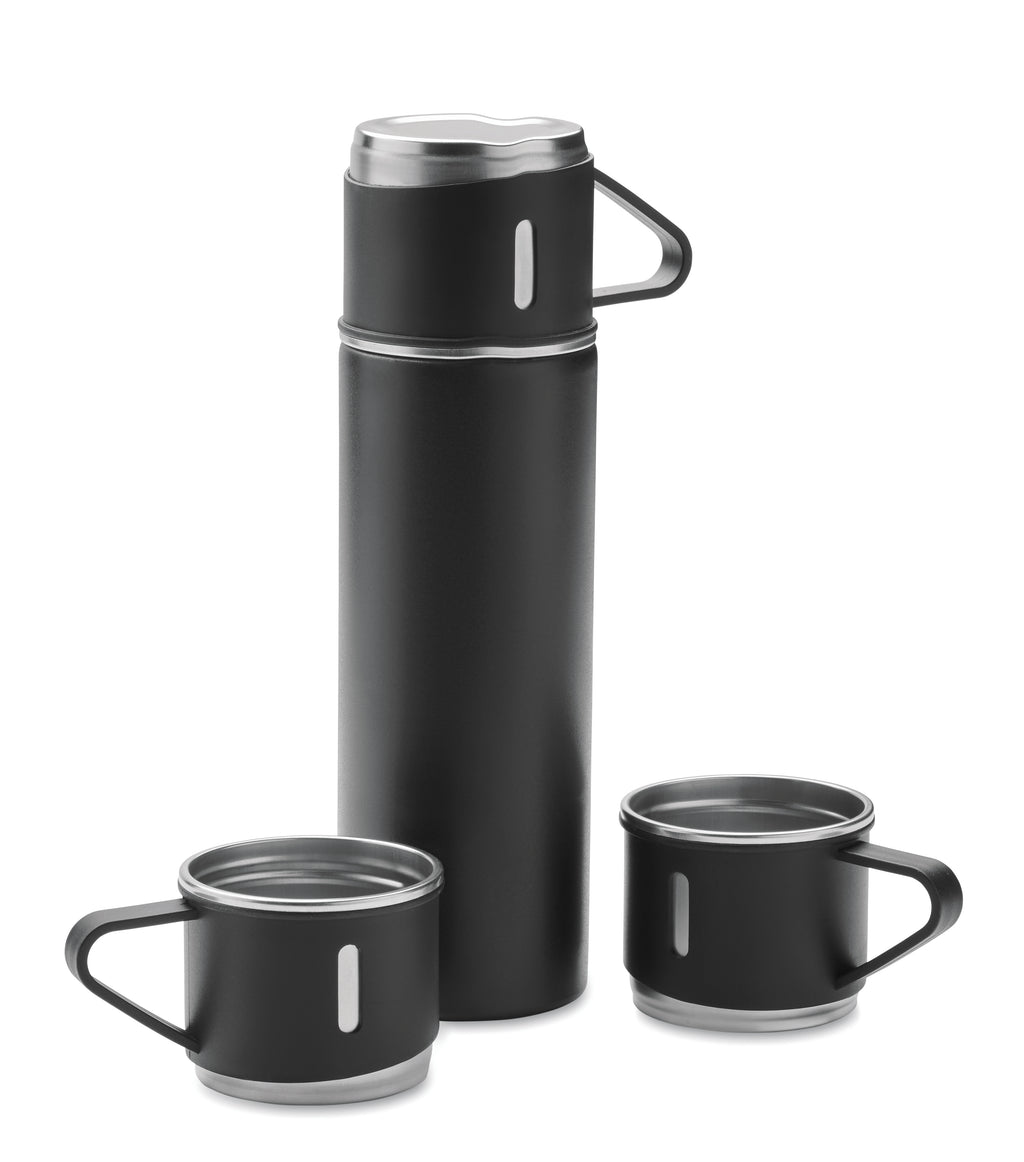 SHARM Double Wall Flask and Cup Gift Set