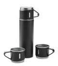 SHARM Double Wall Flask and Cup Gift Set