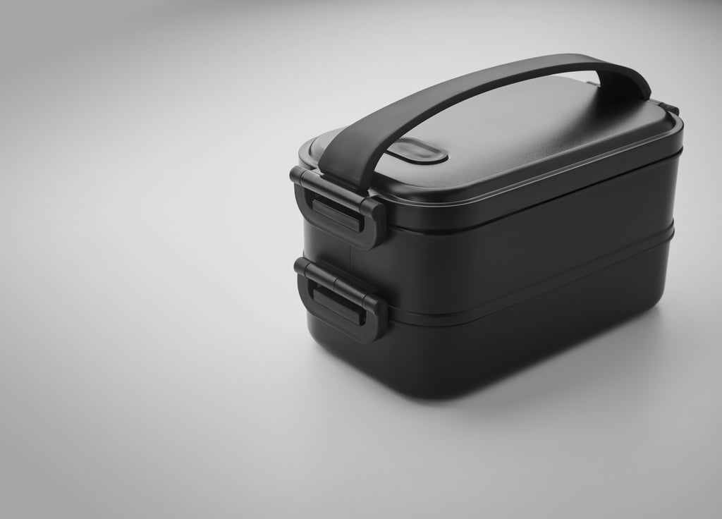 IDOLUNCH Two-Tier PP Lunch Box with Divider