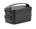 IDOLUNCH Two-Tier PP Lunch Box with Divider