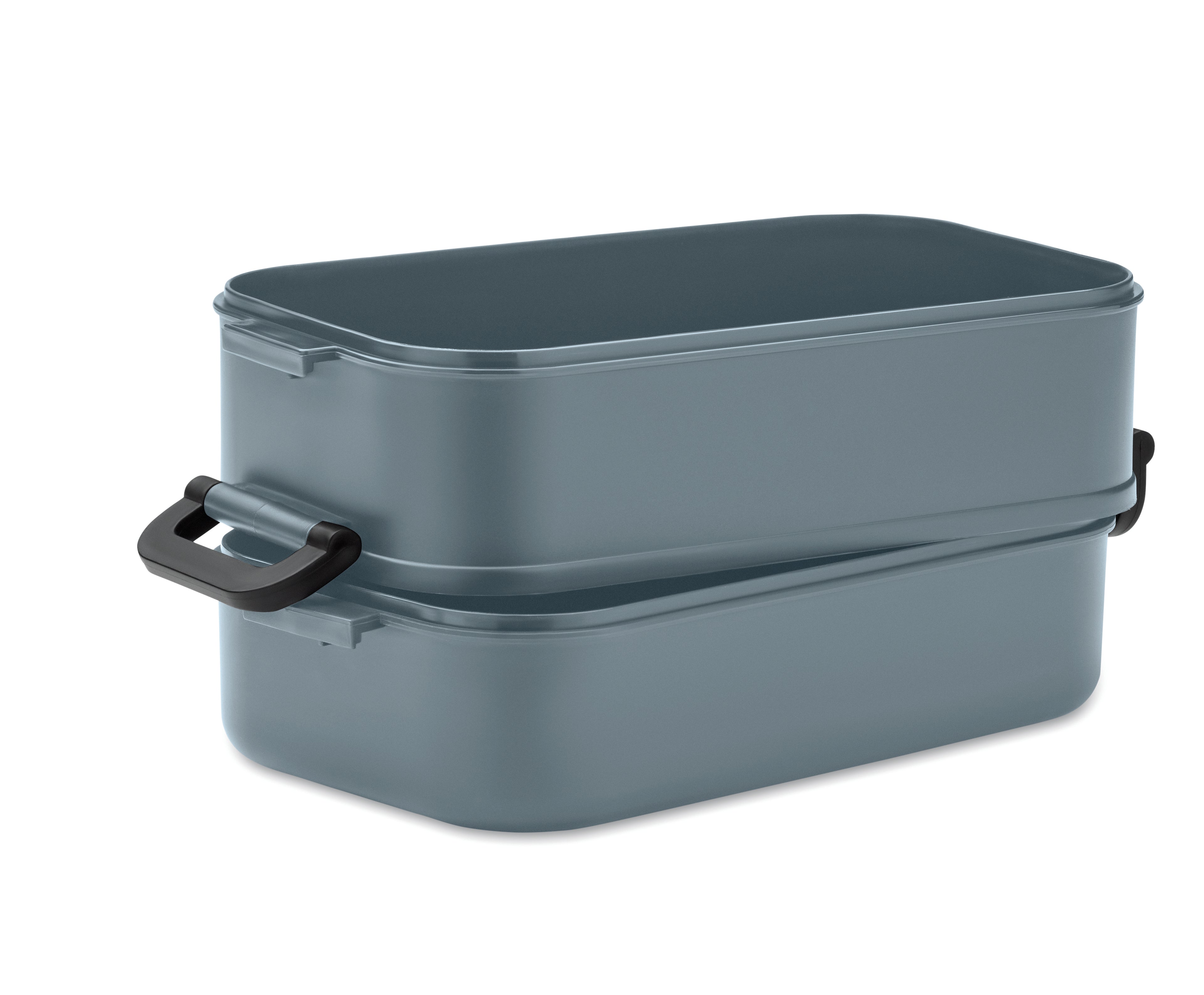 IDOLUNCH Two-Tier PP Lunch Box with Divider