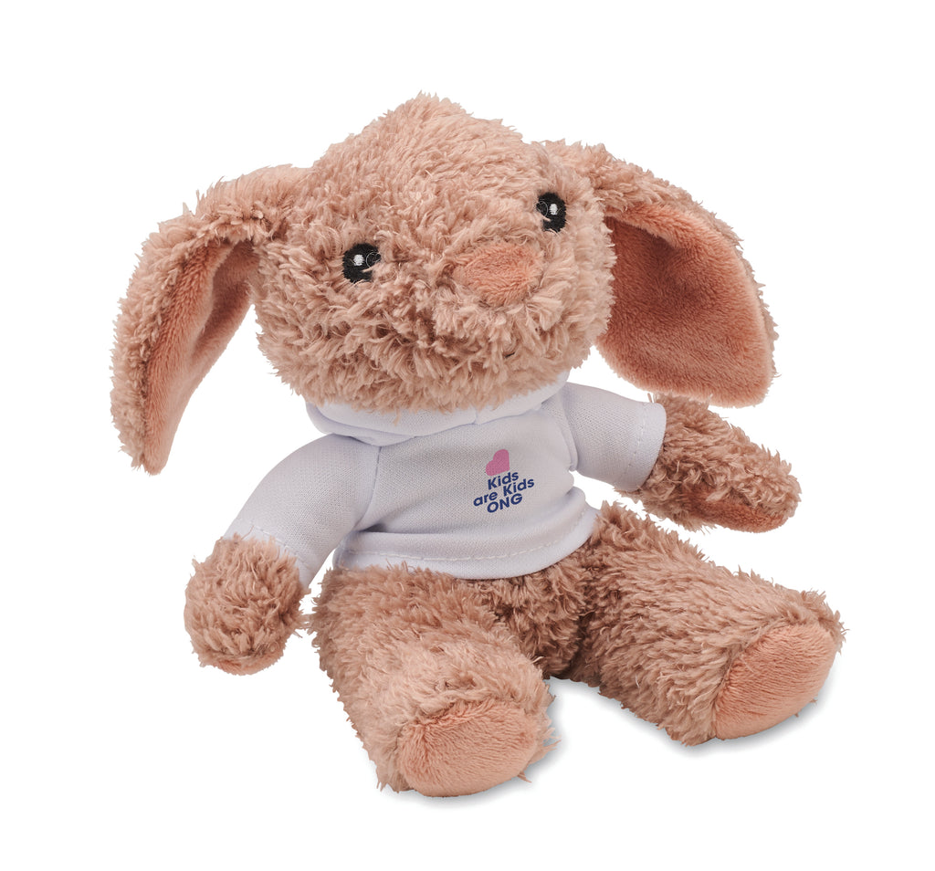 Bunny Plush Hoodie Branded Soft Toy