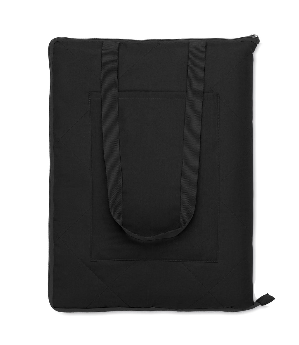 PACAM Foldable Quilted Picnic Blanket with Tote