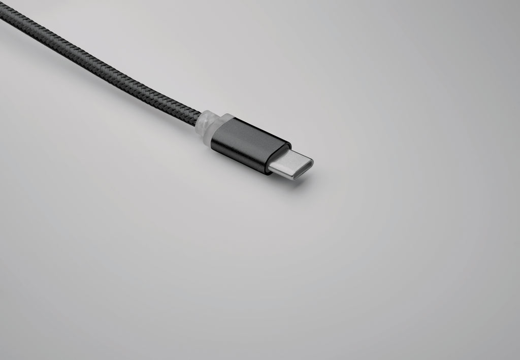 BLUE 4-in-1 Type-C Charging Cable Keyring