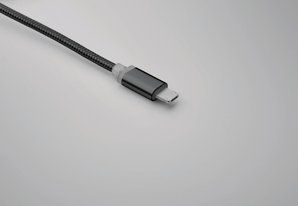 BLUE 4-in-1 Type-C Charging Cable Keyring