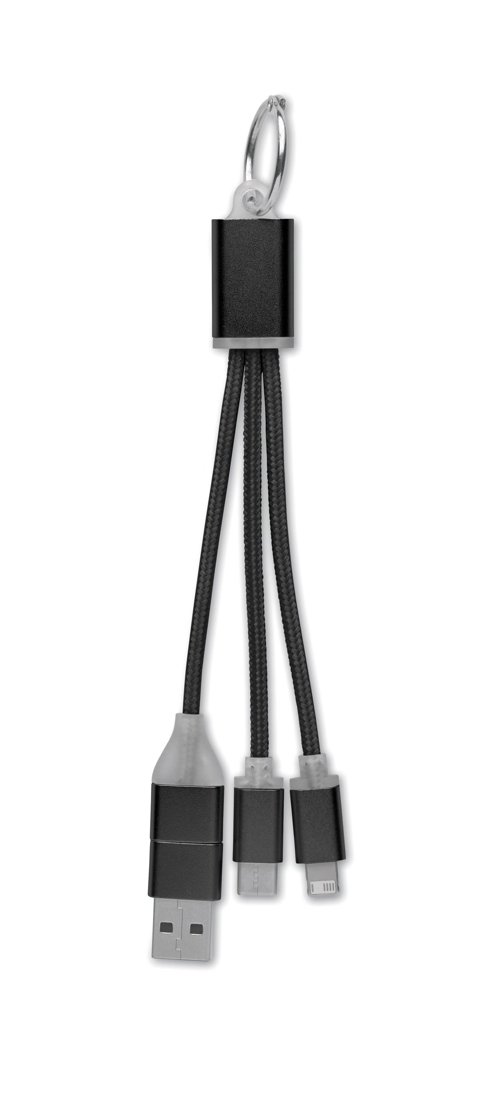 BLUE 4-in-1 Type-C Charging Cable Keyring