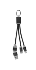 BLUE 4-in-1 Type-C Charging Cable Keyring