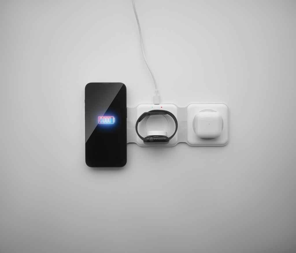 ORIO 3-in-1 Foldable Wireless Charging Station