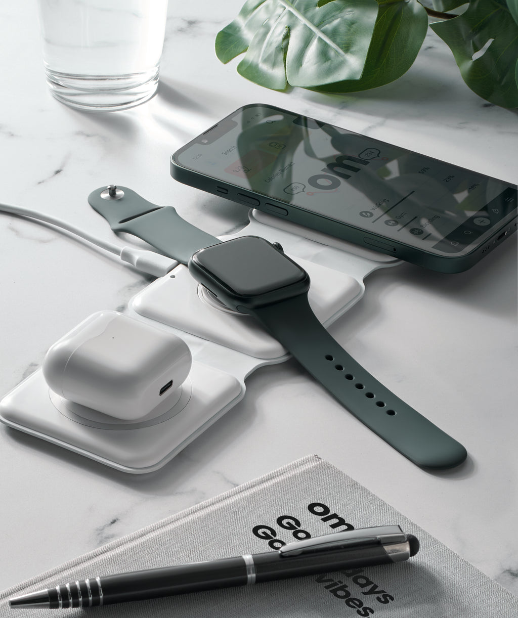 ORIO 3-in-1 Foldable Wireless Charging Station