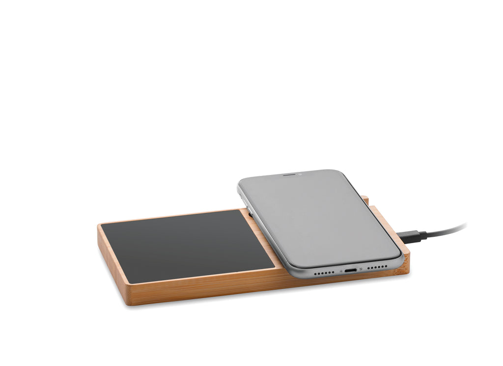 SIBIT Bamboo Wireless Charger with Mug Warmer