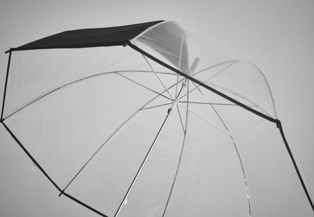 GOTA 23 Inch Transparent Straight Umbrella