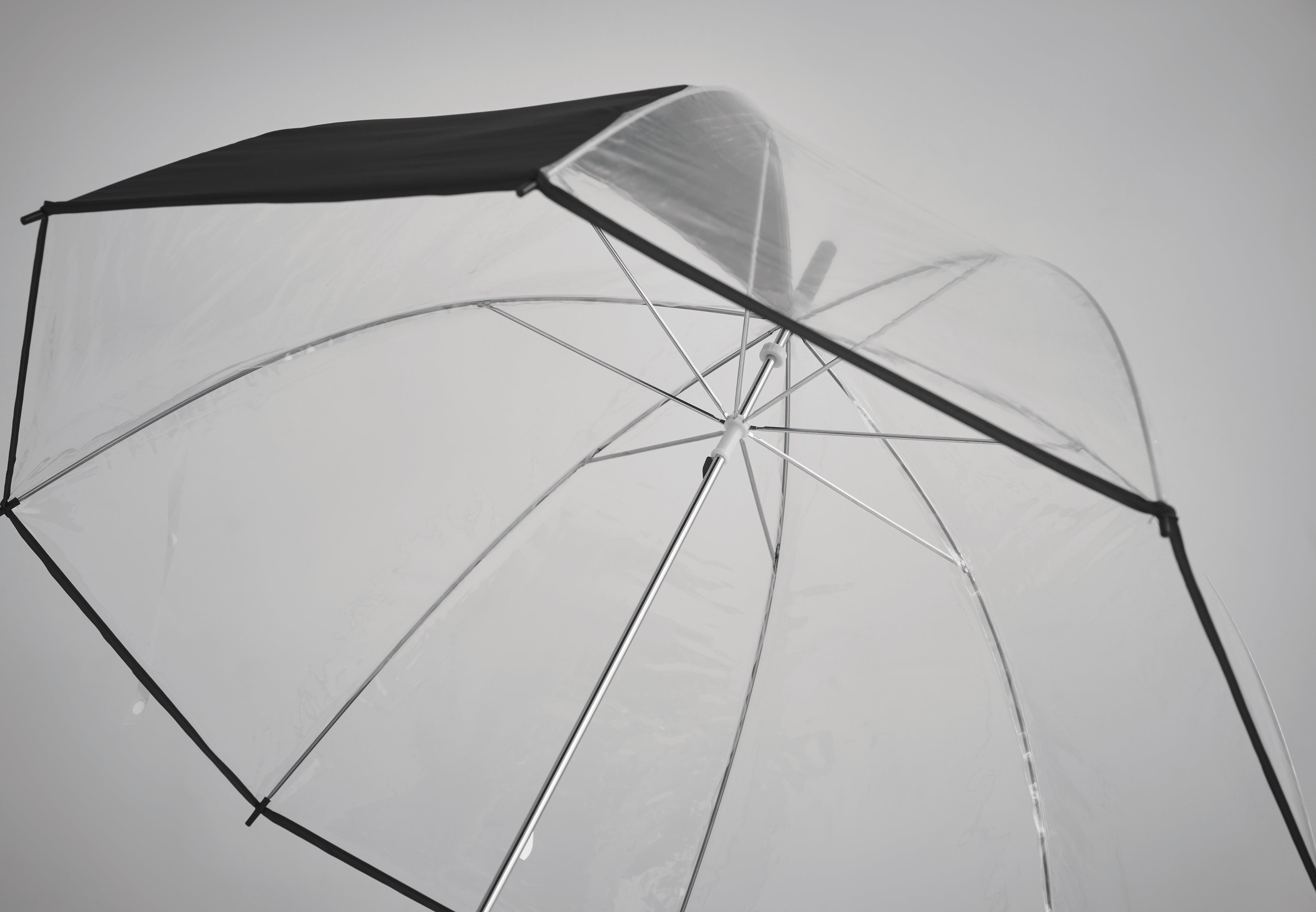GOTA 23 Inch Transparent Straight Umbrella