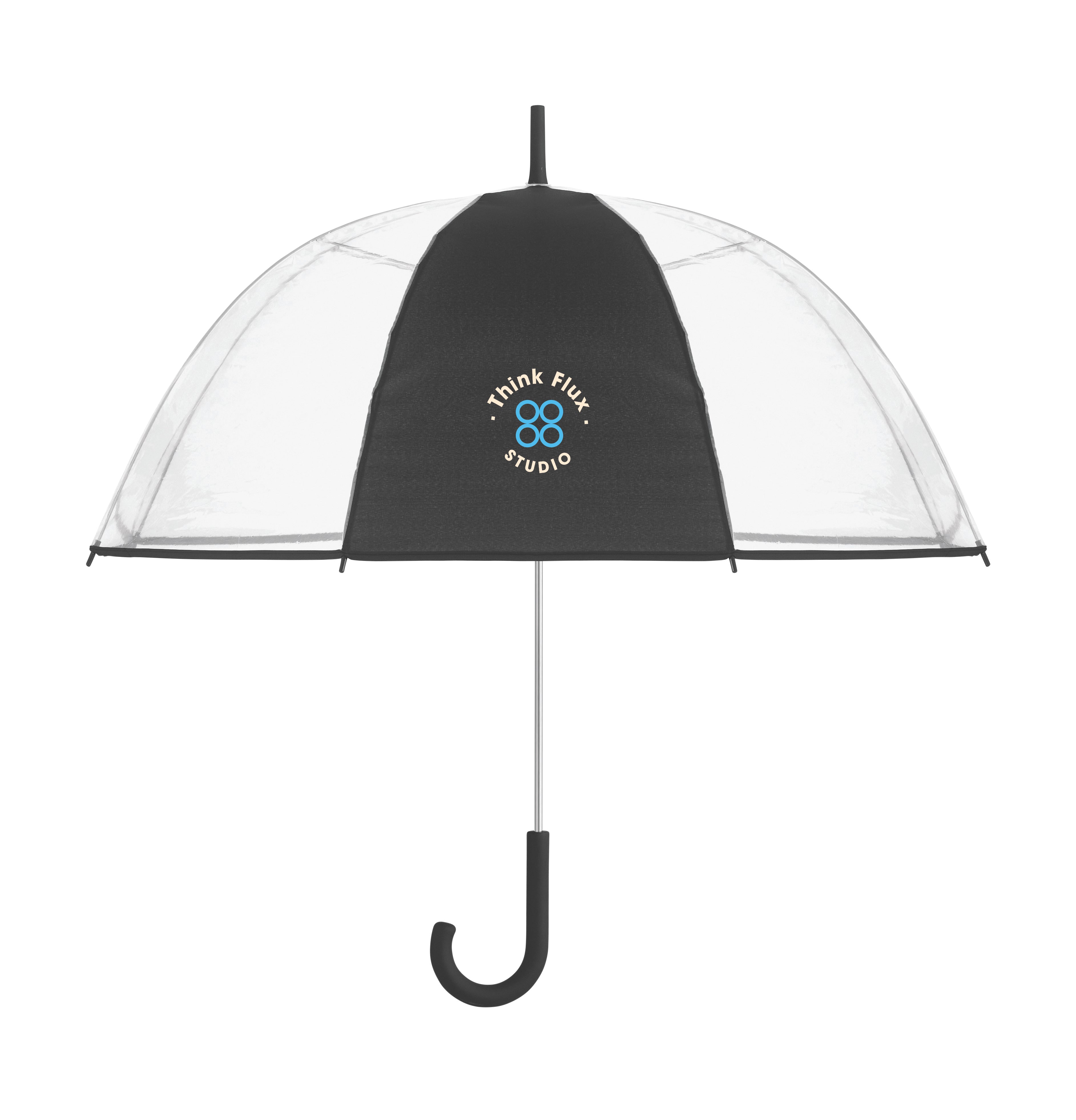 GOTA 23 Inch Transparent Straight Umbrella