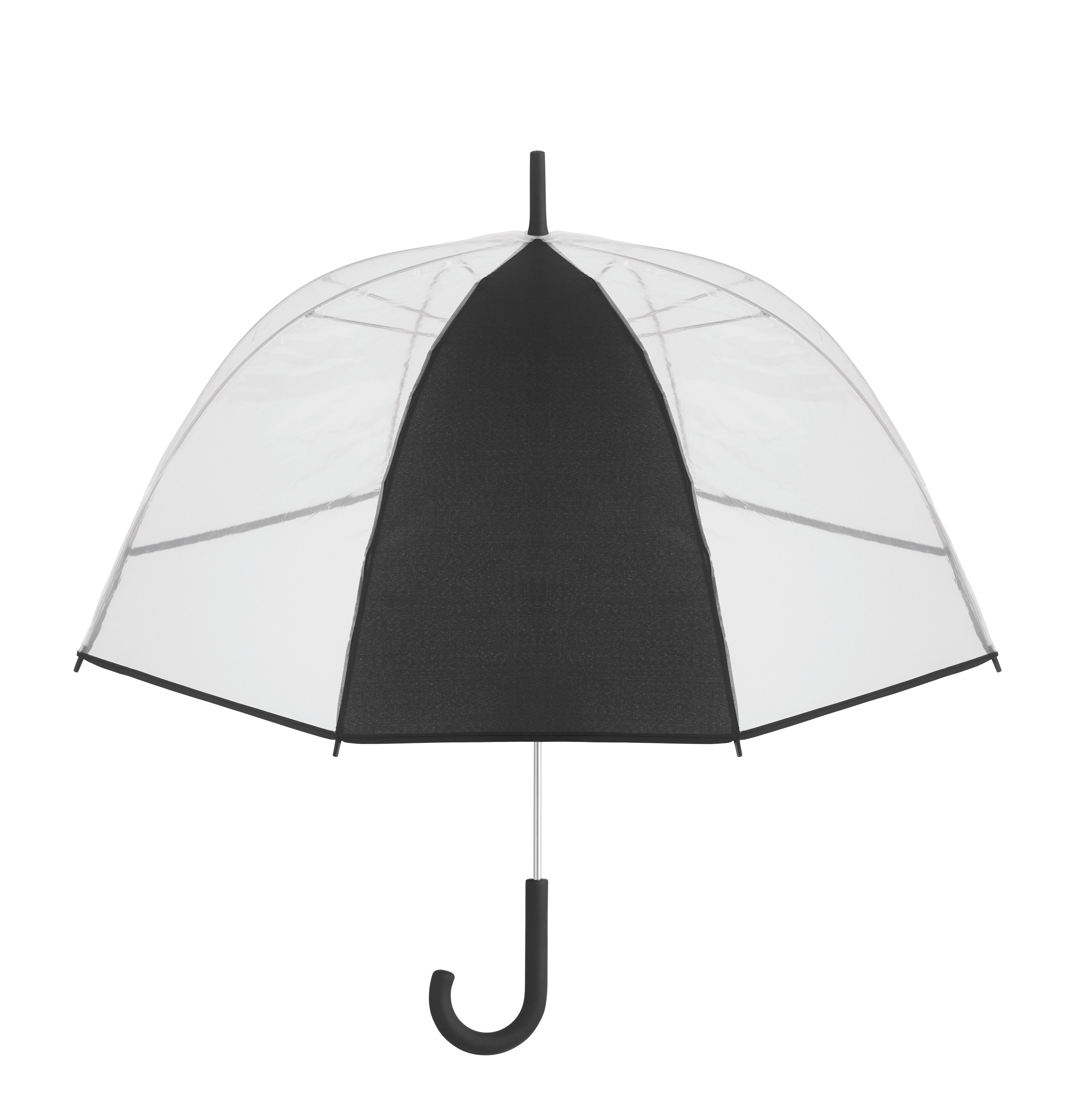 GOTA 23 Inch Transparent Straight Umbrella