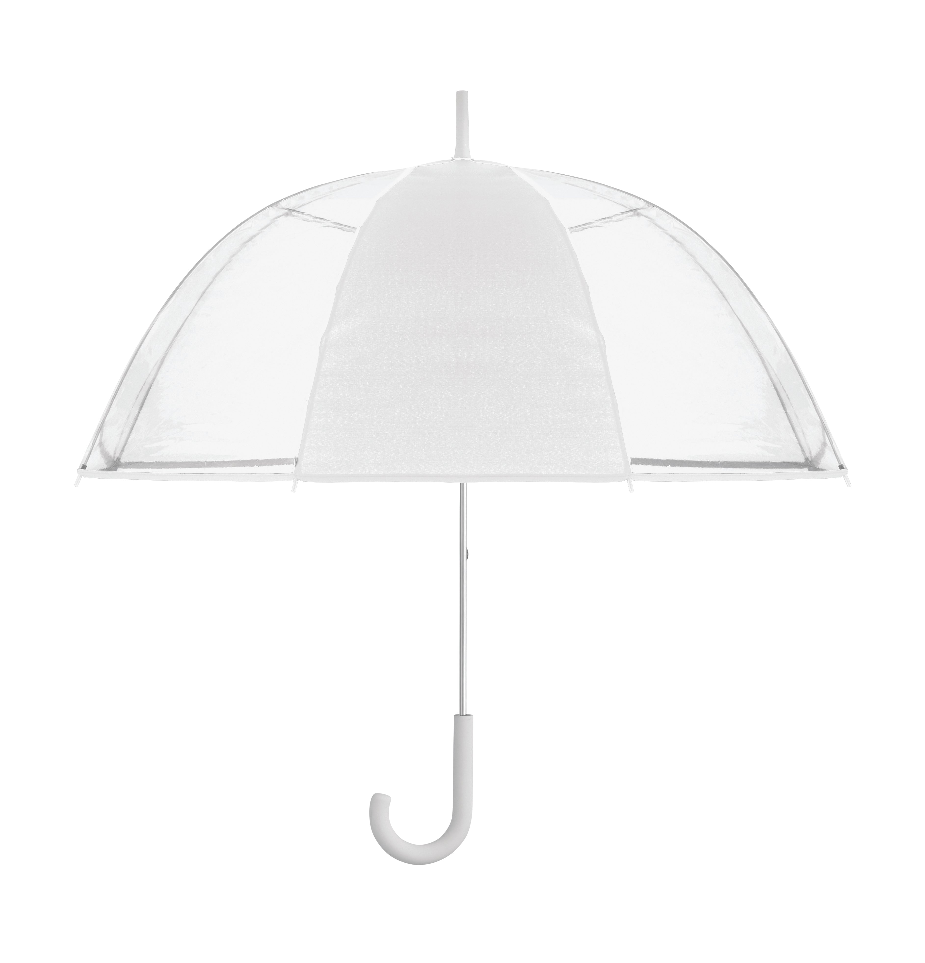 GOTA 23 Inch Transparent Straight Umbrella