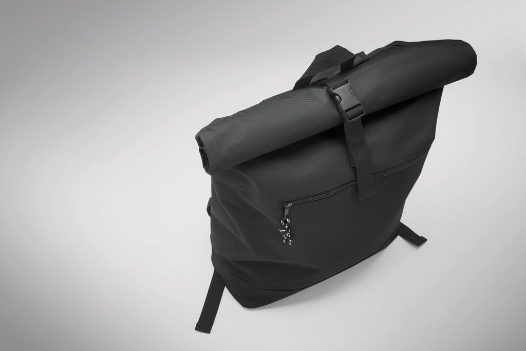 IREA 600D Polyester Rolltop Laptop Backpack