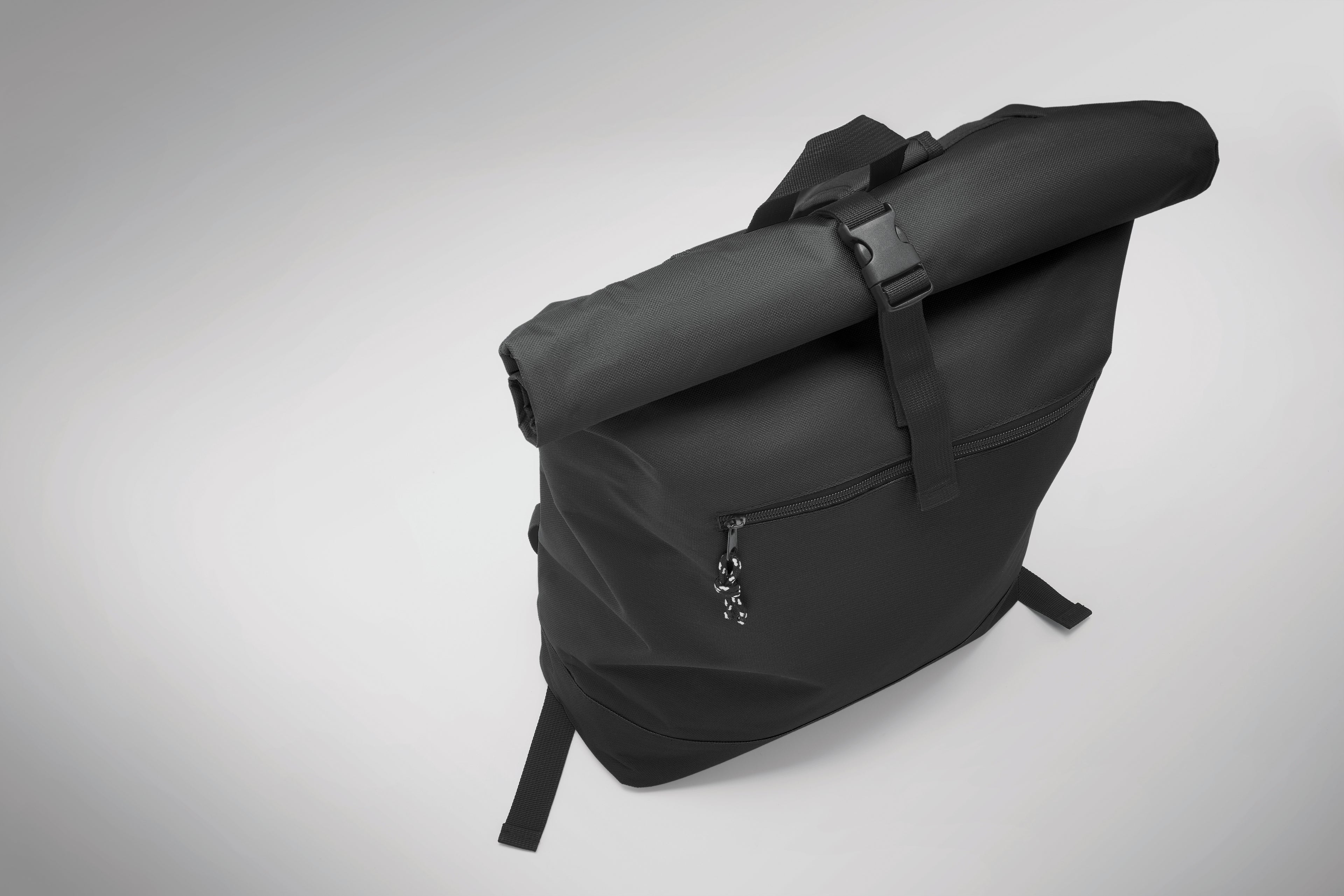 IREA 600D Polyester Rolltop Laptop Backpack