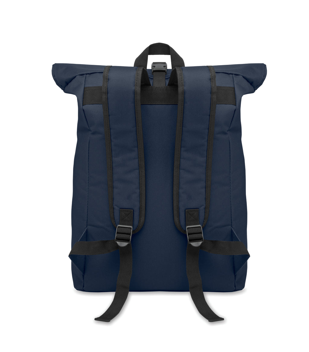 IREA 600D Polyester Rolltop Laptop Backpack