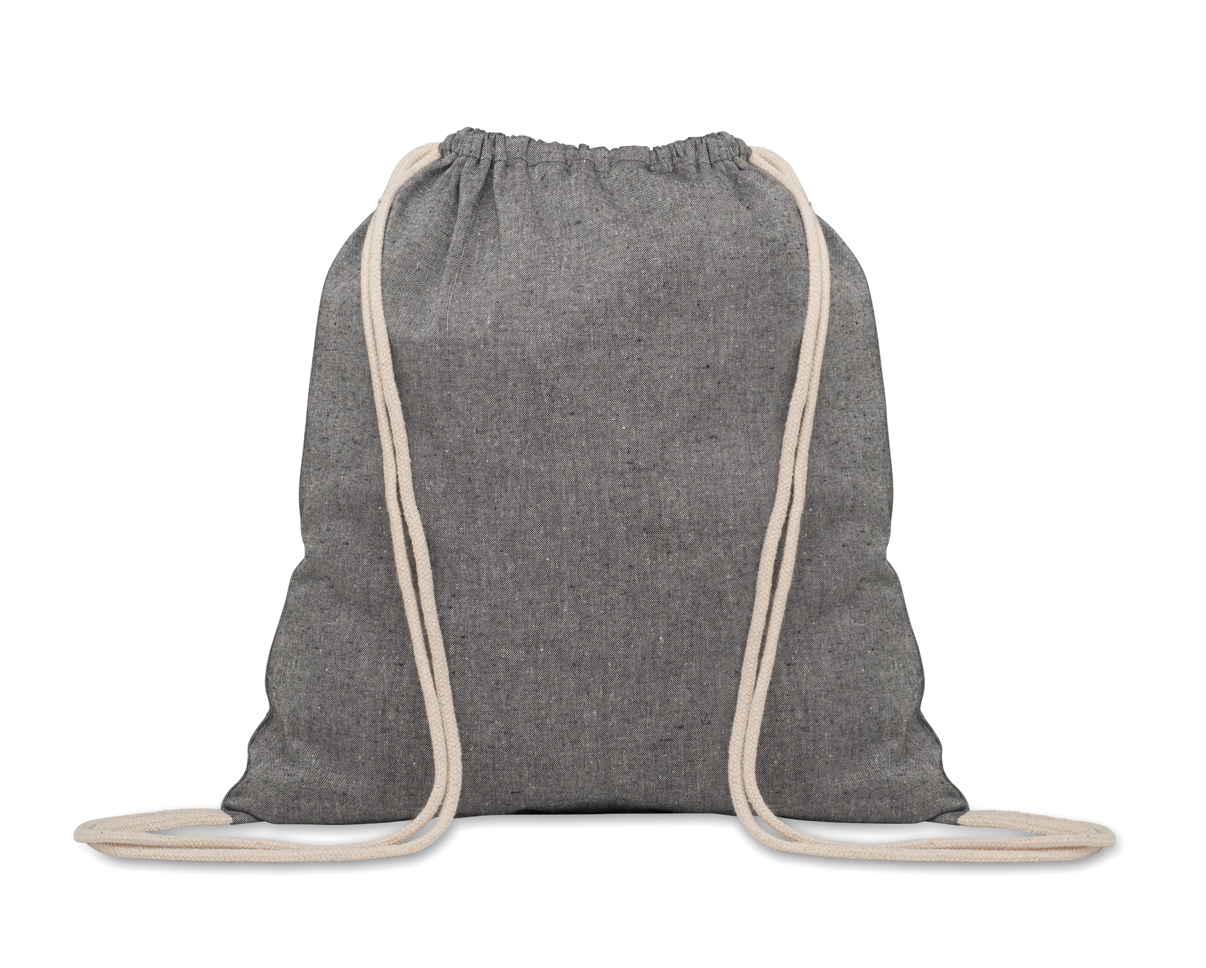 MUJIKA Recycled Cotton Drawstring Bag 140gsm