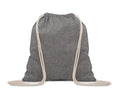 MUJIKA Recycled Cotton Drawstring Bag 140gsm