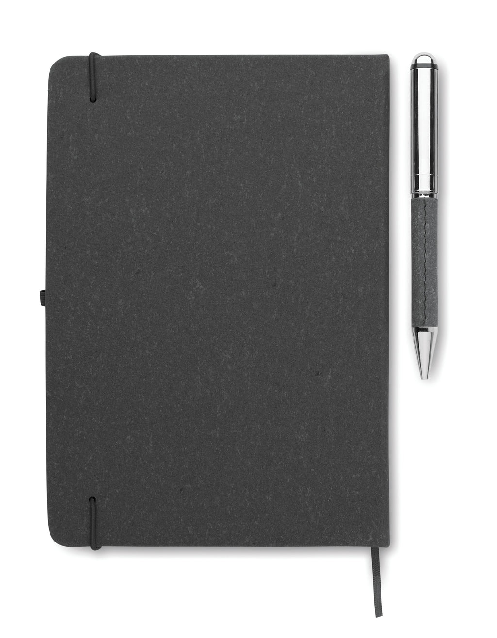Eleganote Recycled Leather A5 Notebook Gift Set