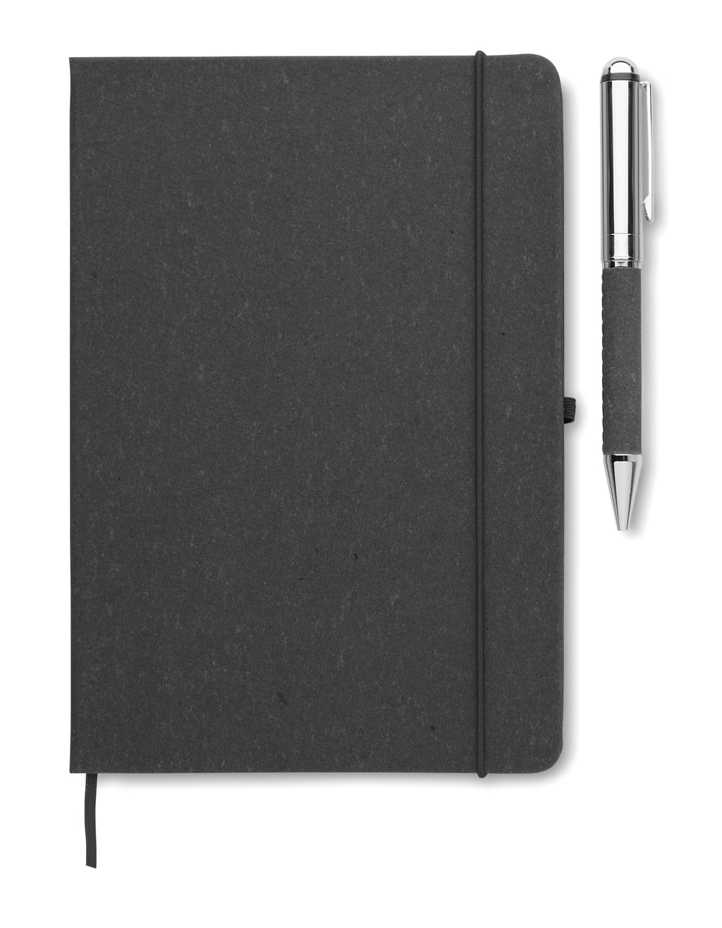 Eleganote Recycled Leather A5 Notebook Gift Set