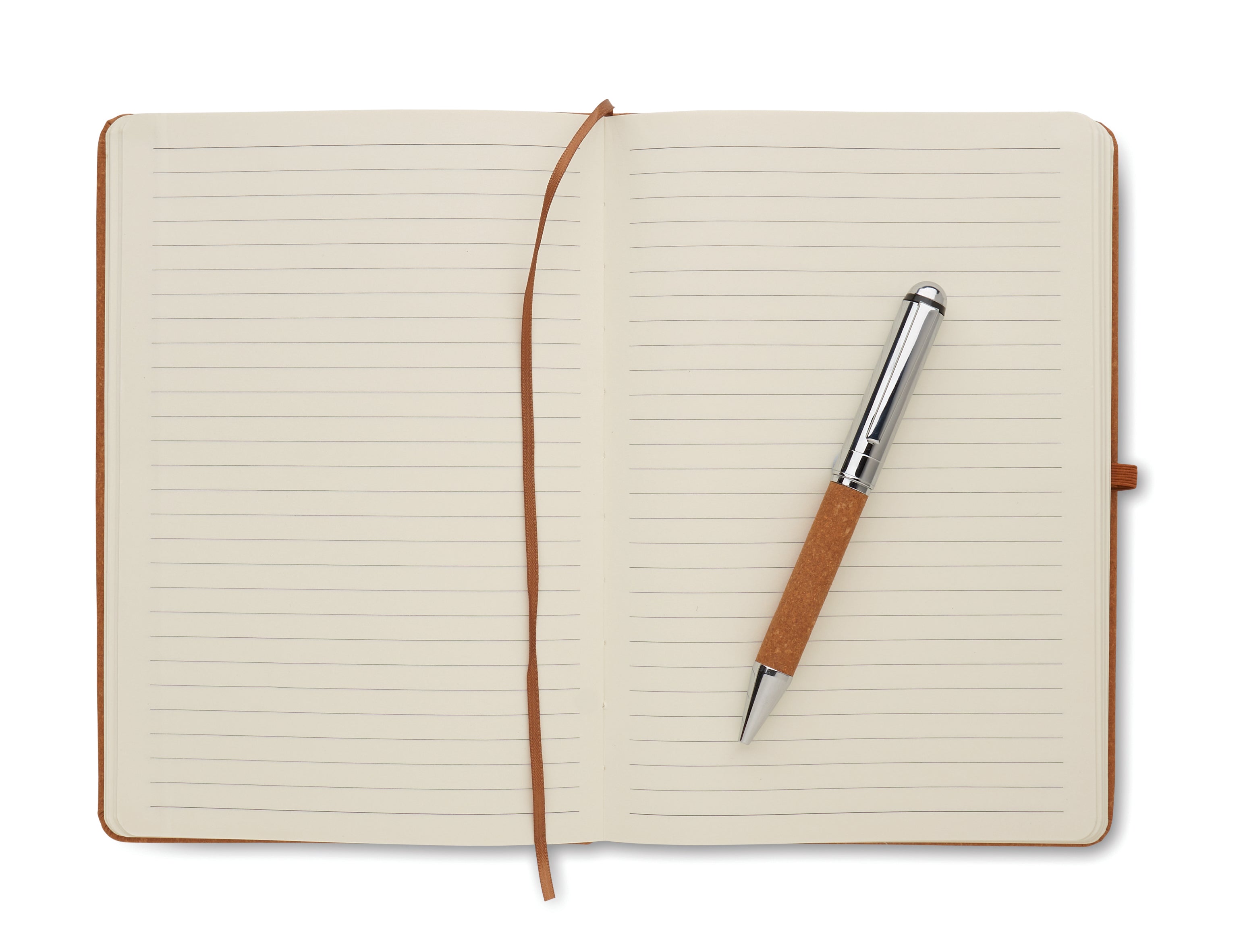 Eleganote Recycled Leather A5 Notebook Gift Set