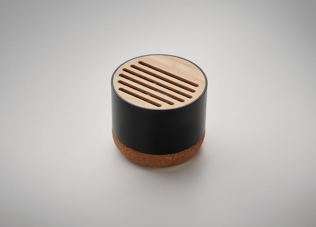 RUMBA Cork and Aluminium Wireless Speaker