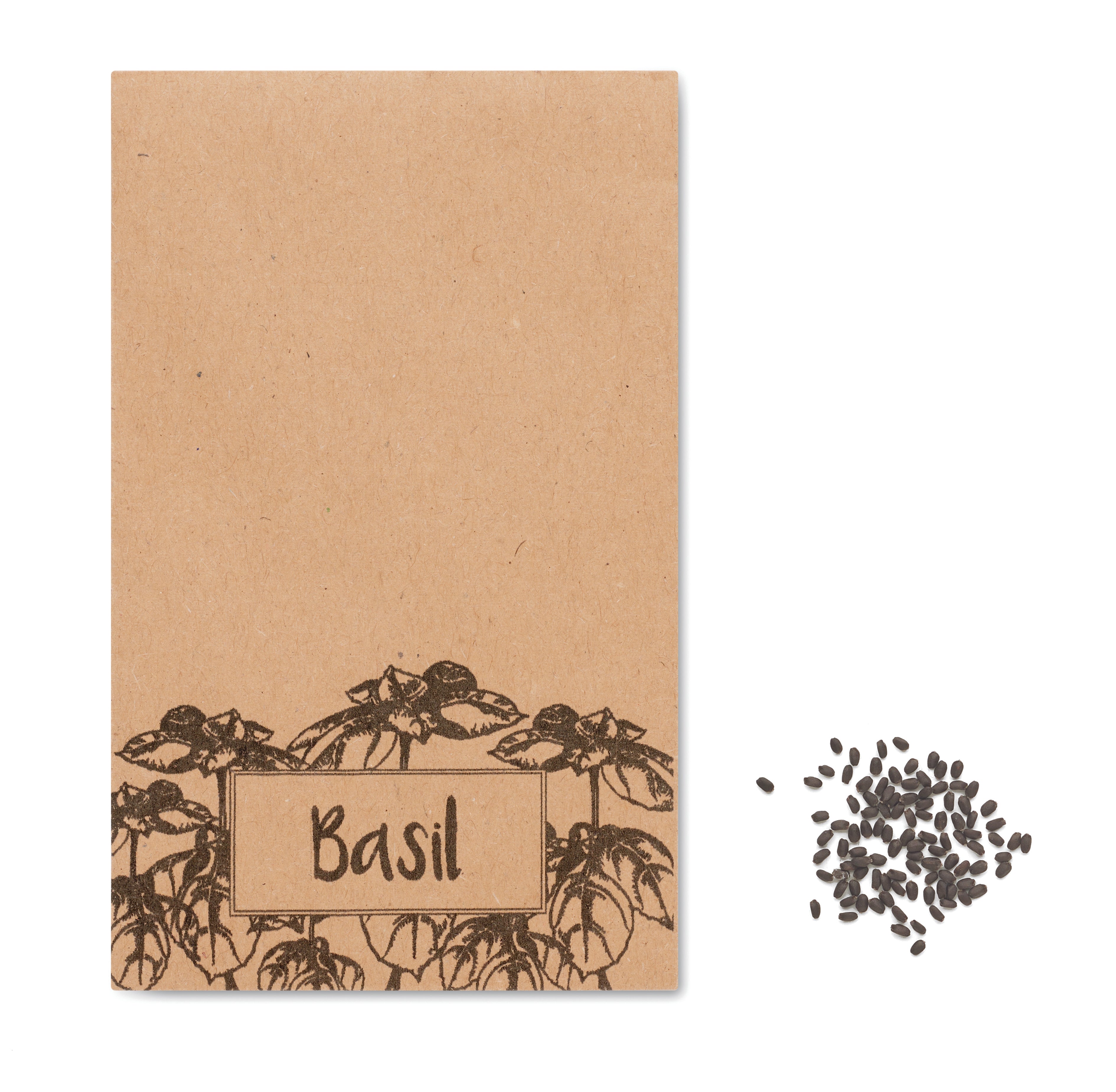 Basilop Basil Seeds in Craft Envelope