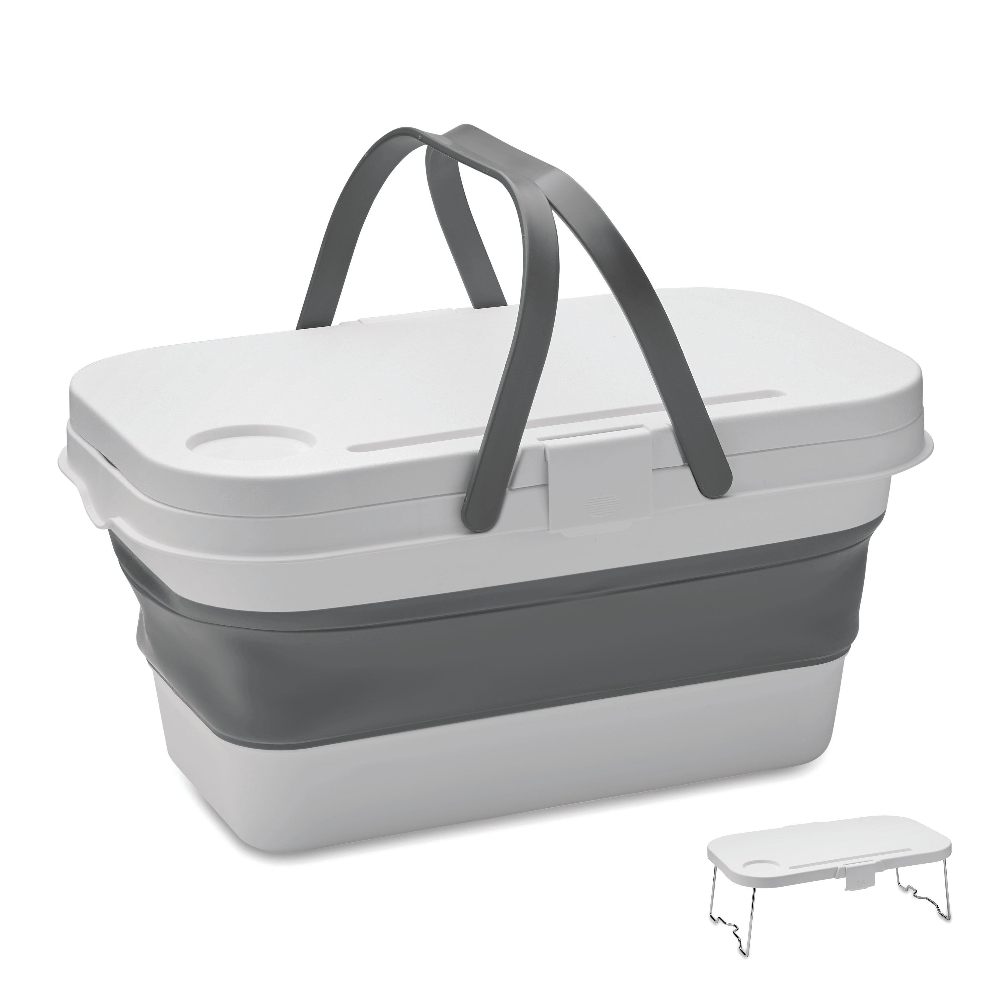 CESTA Collapsible Picnic Basket with Table Top