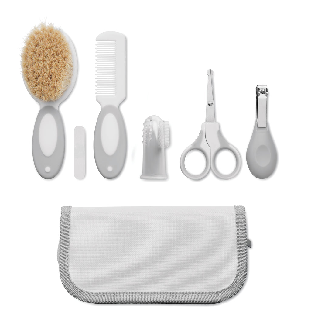 Baby 6-Piece Grooming Set with Pouch