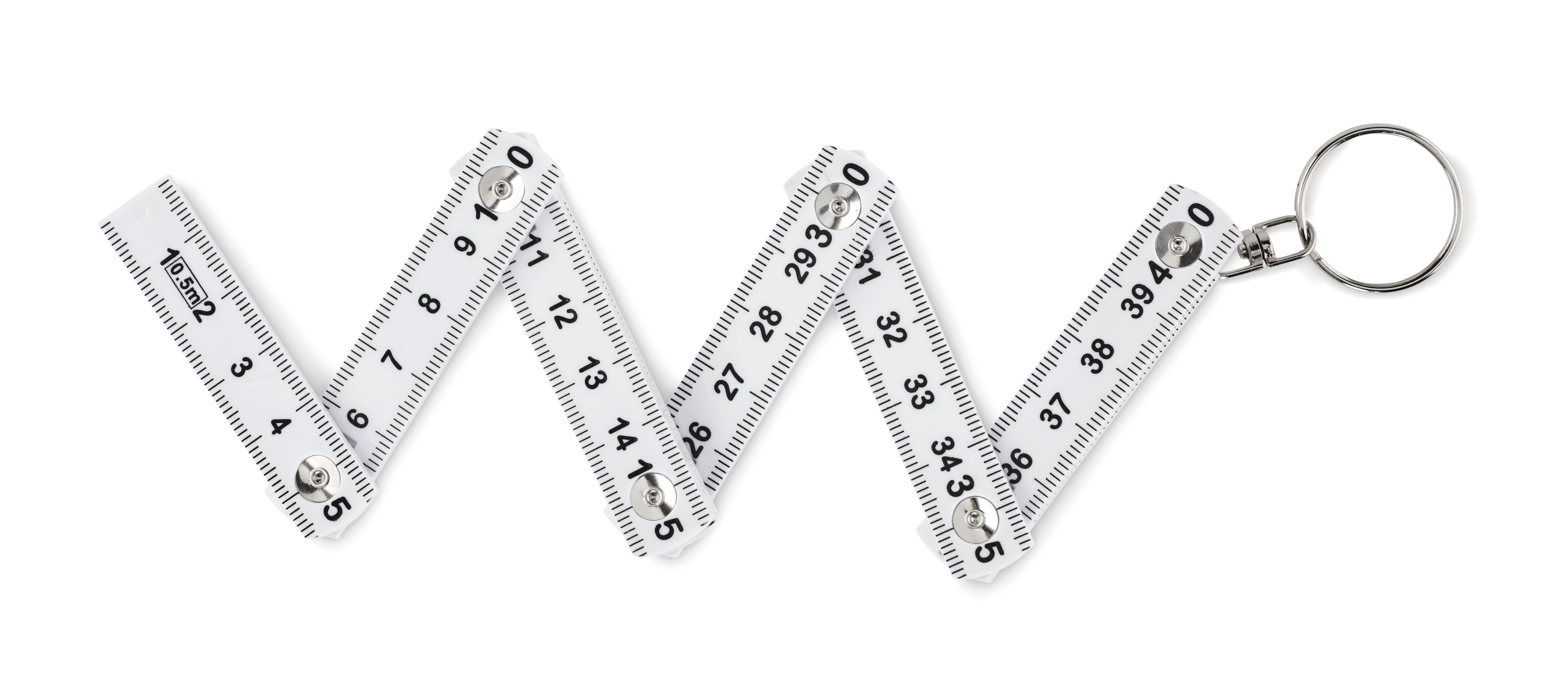 FUSTER Folding Carpenter's Ruler Key Ring 50cm
