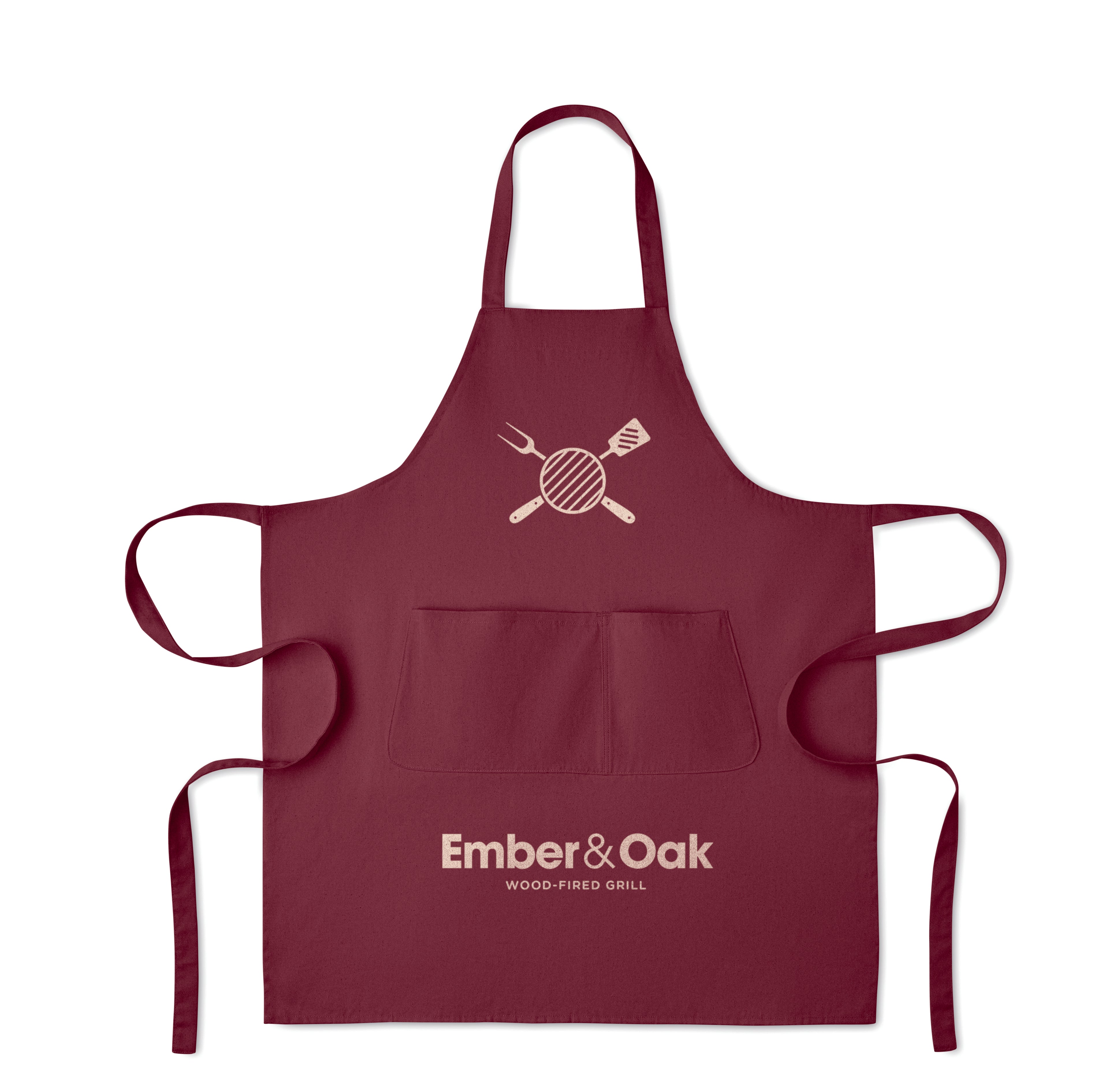Gamma Adjustable Organic Cotton Bib Apron