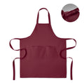 Gamma Adjustable Organic Cotton Bib Apron