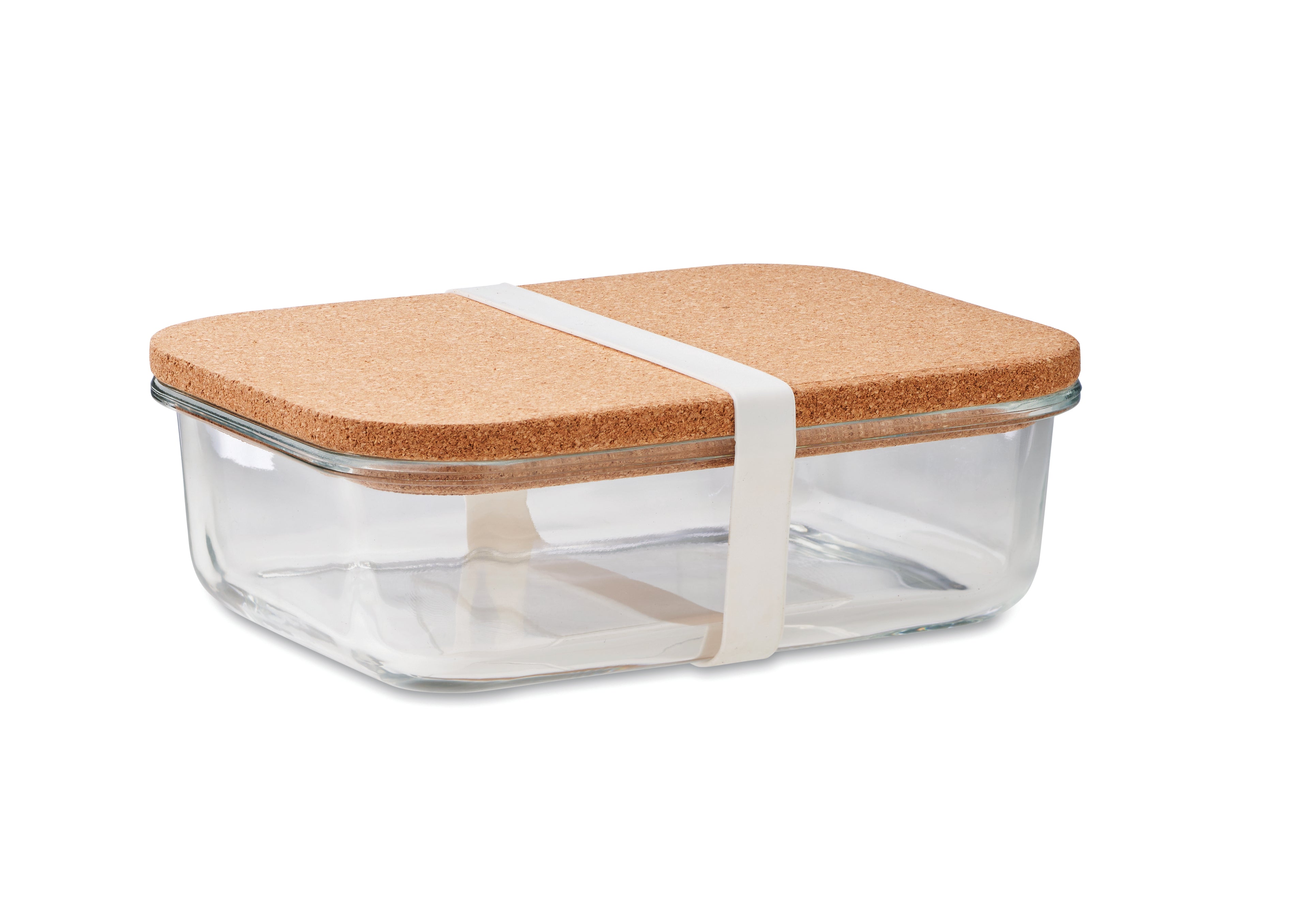 CANOA Glass Lunch Box with Cork Lid