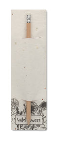 PENSEED Natural Wood Pencil in Wildflower Seed Pouch