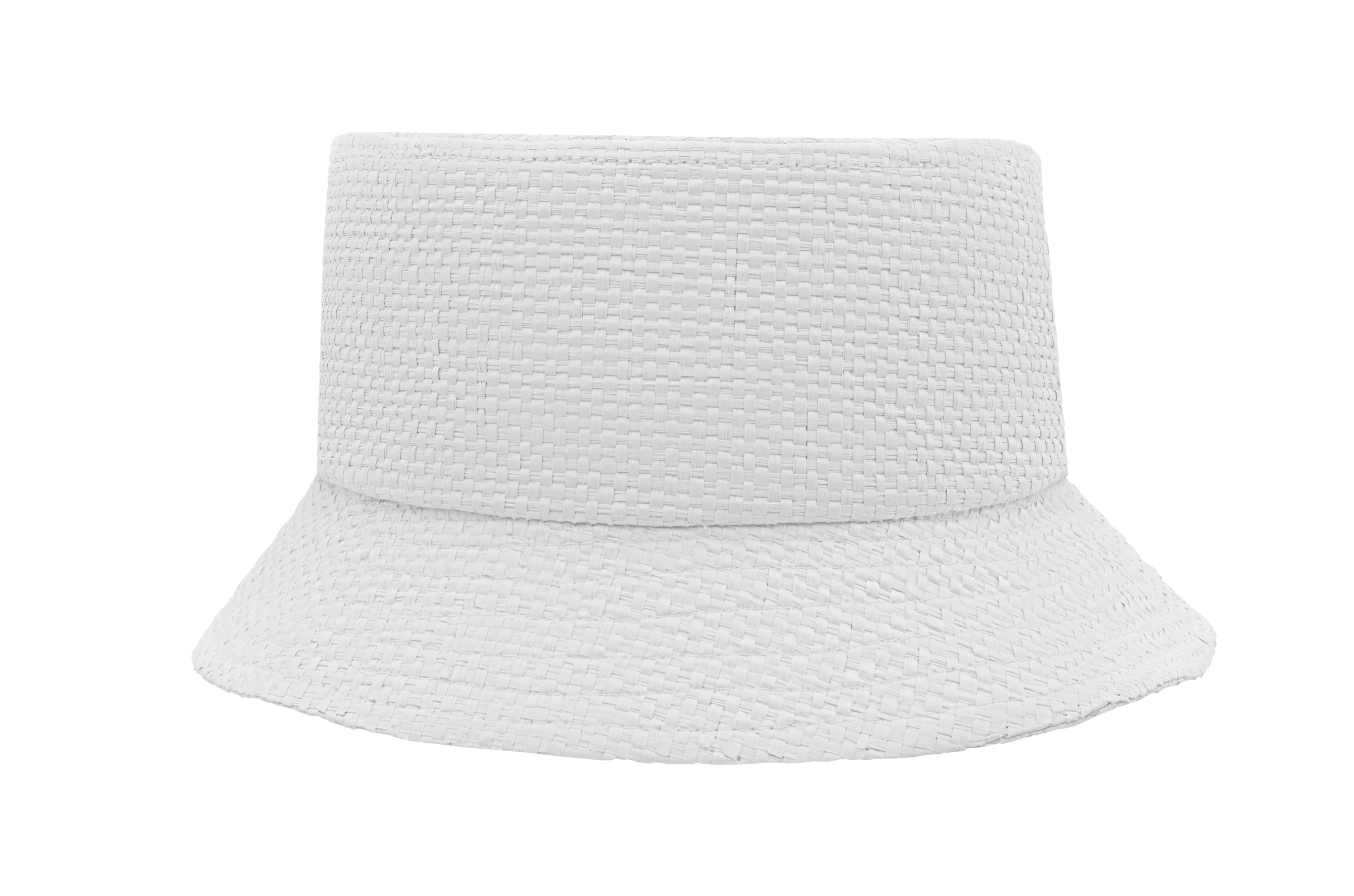 BILGOLA+ Brushed Cotton Paper Straw Bucket Hat