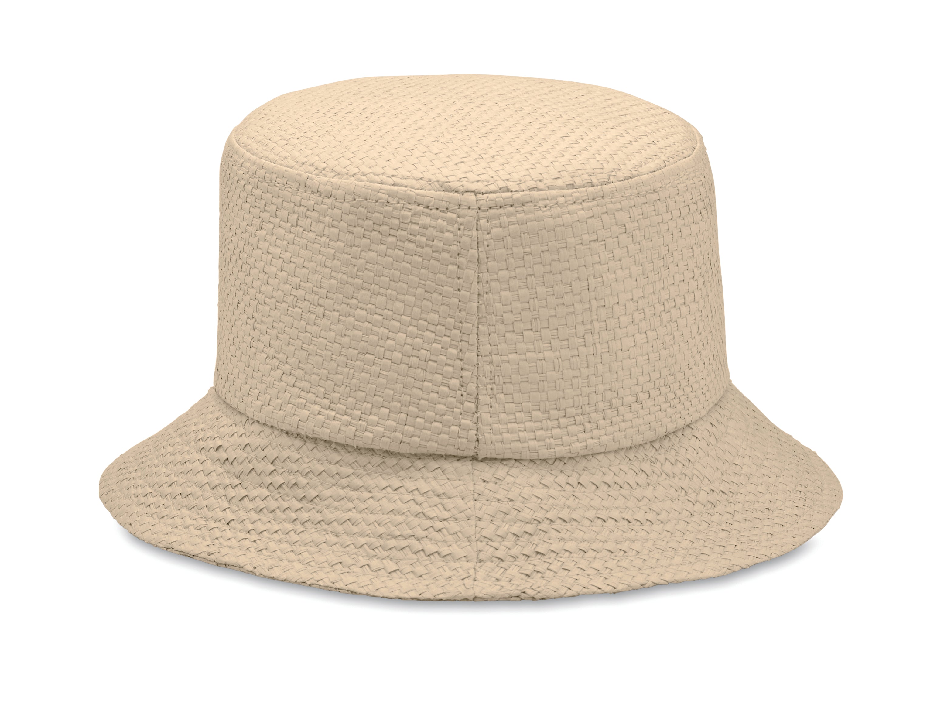 BILGOLA+ Brushed Cotton Paper Straw Bucket Hat