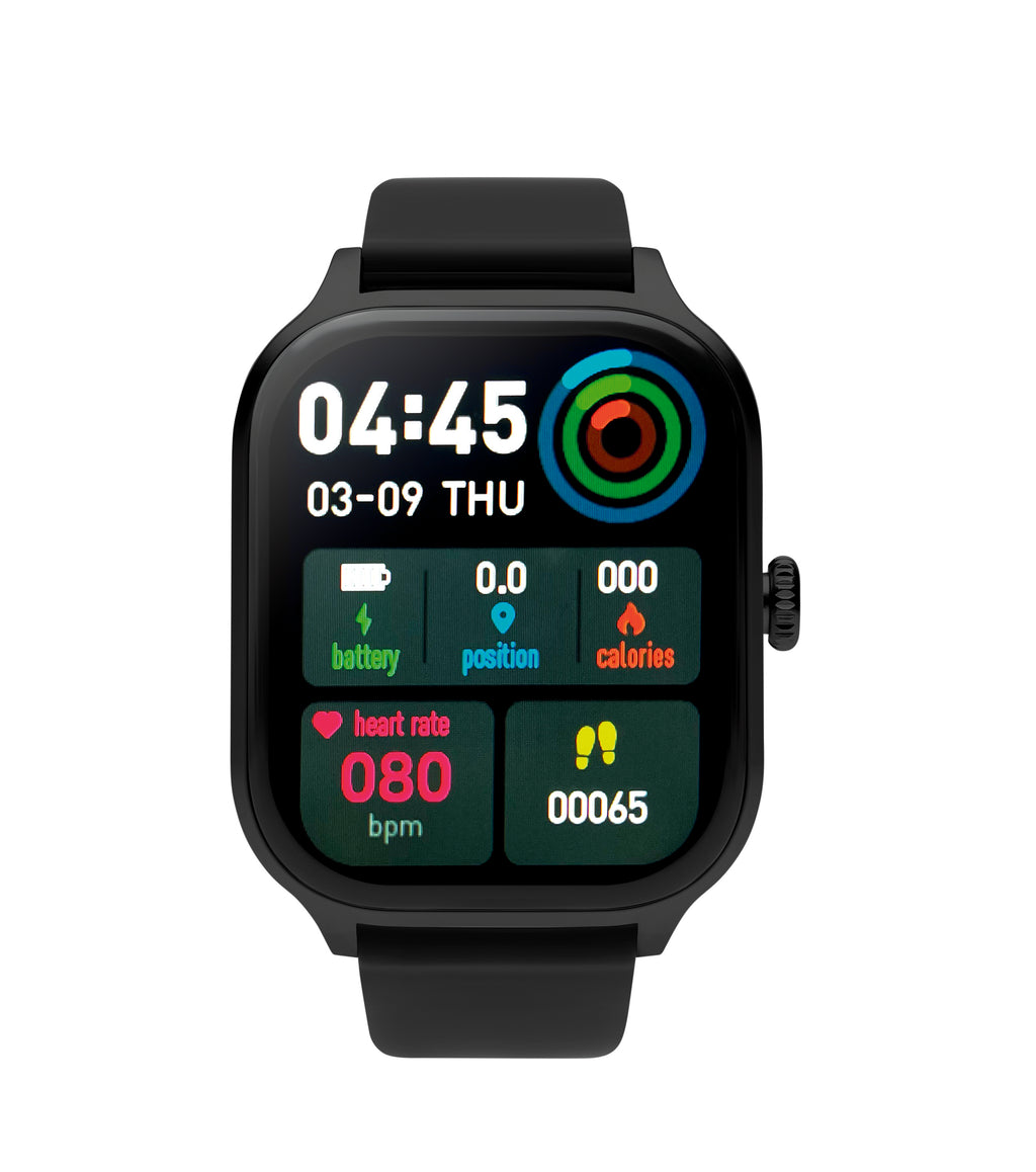 IRTO Smart Wireless Health Watch with Silicone Strap