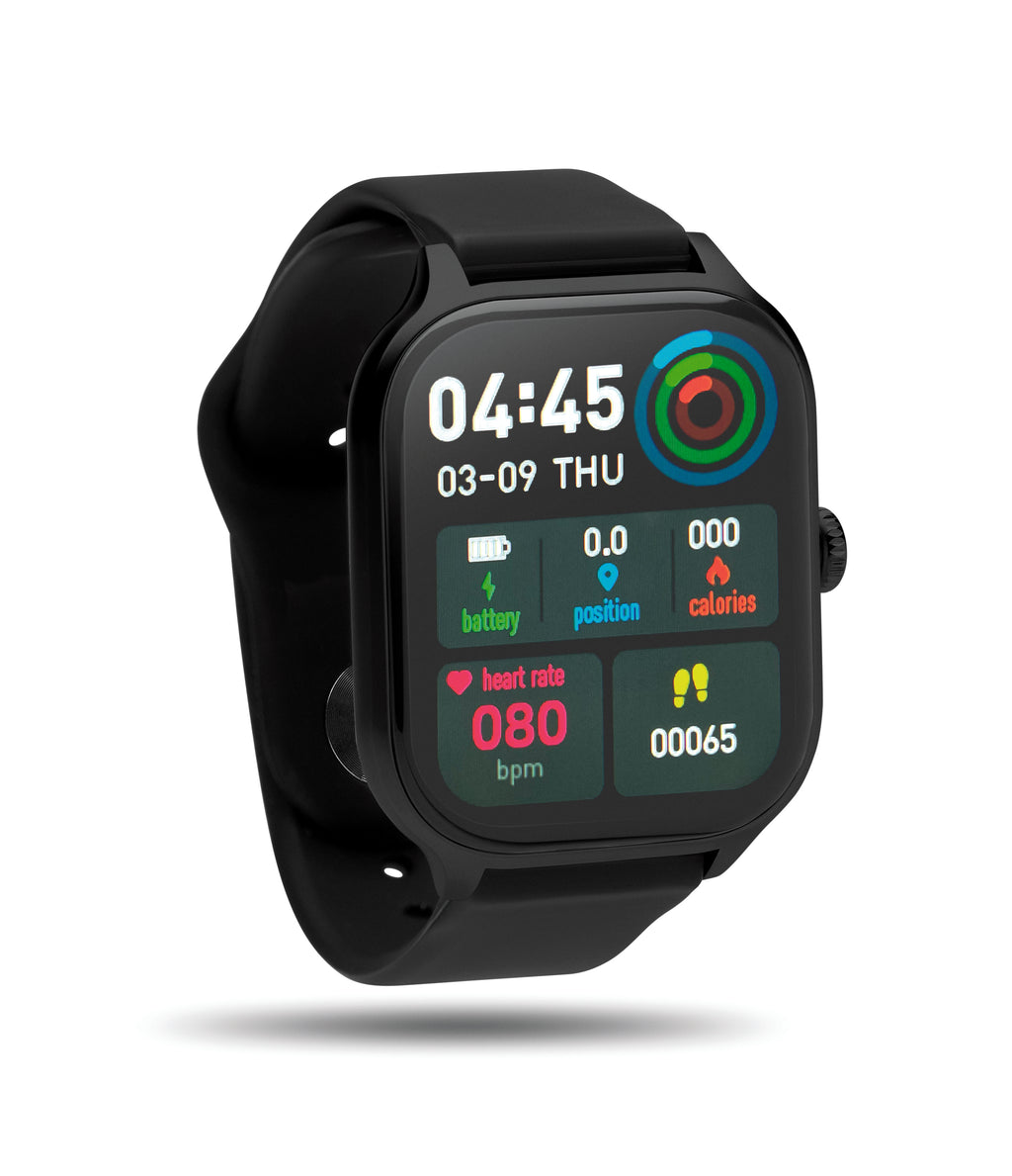 IRTO Smart Wireless Health Watch with Silicone Strap