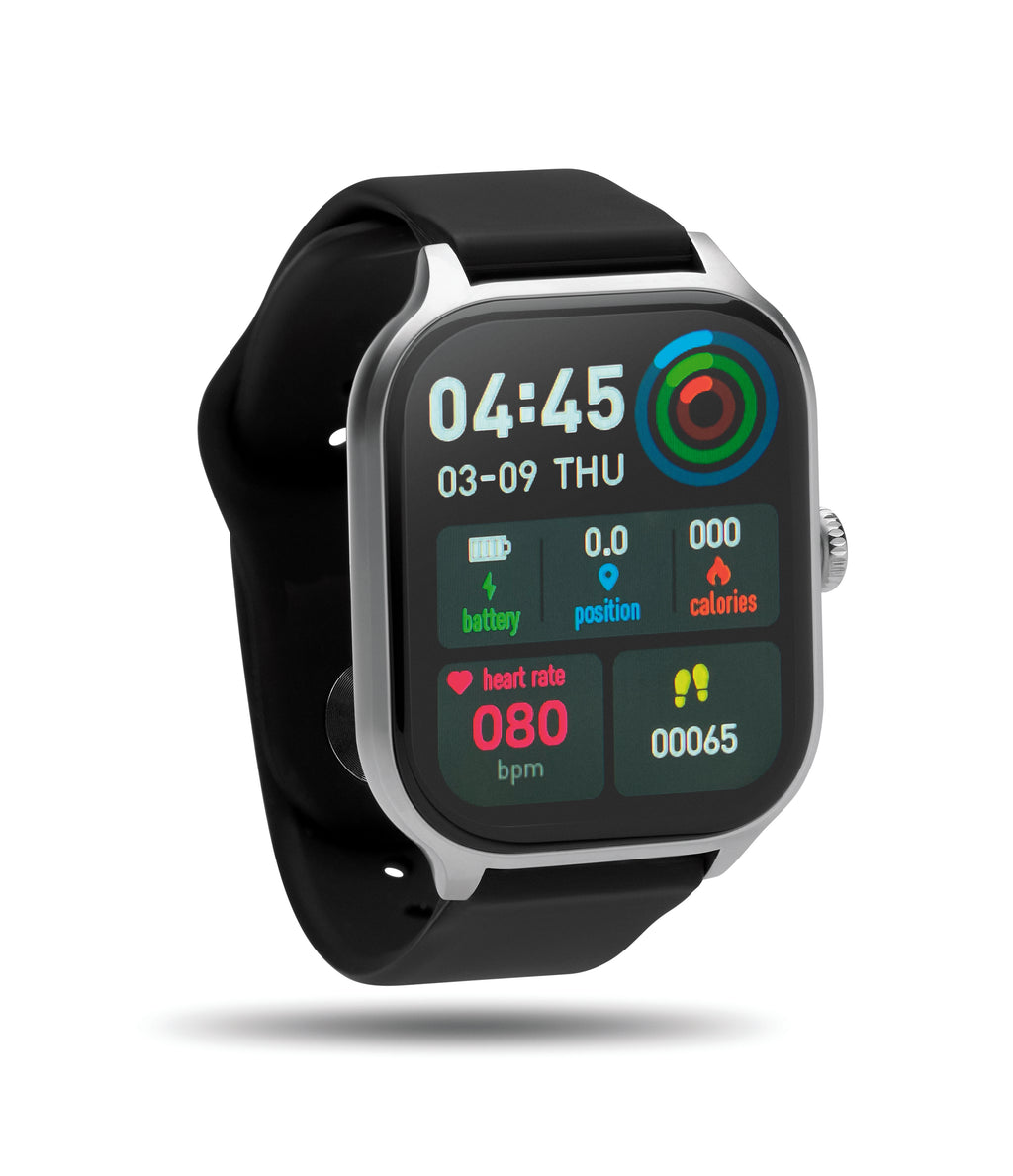IRTO Smart Wireless Health Watch with Silicone Strap