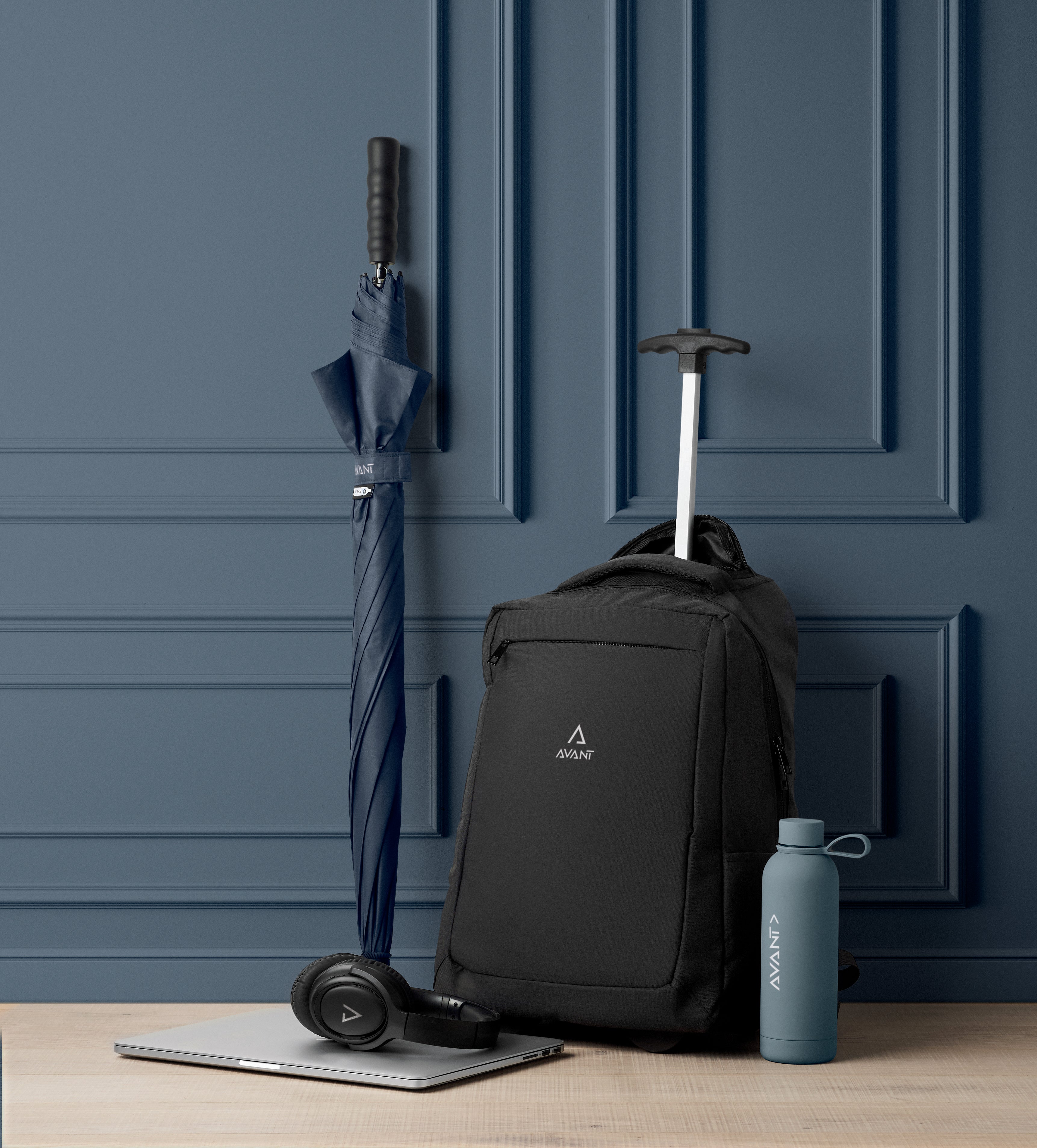 Dalvik Wheeled Laptop Backpack Trolley in RPET