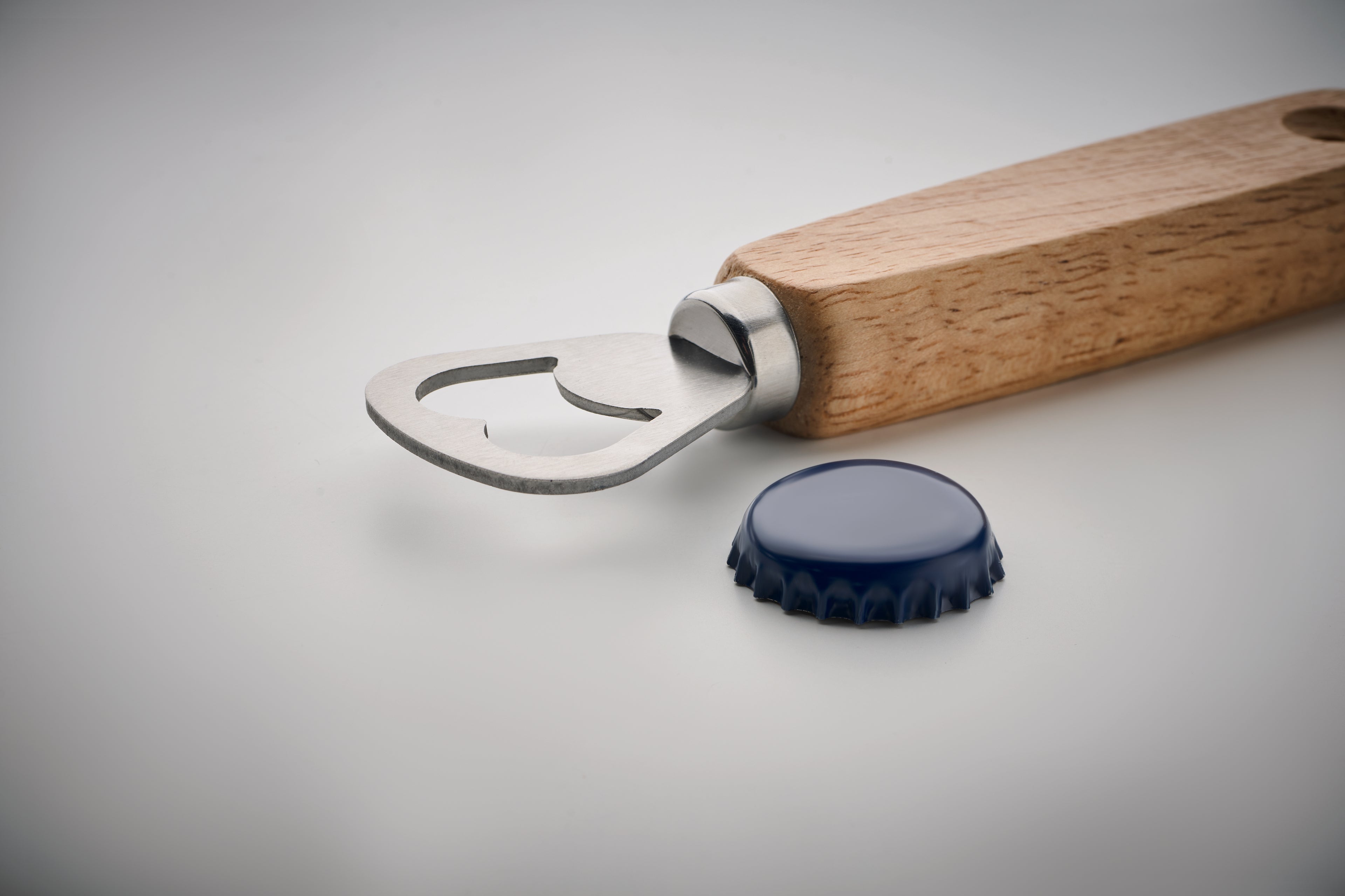 BARTO Oak Wood Bartender Bottle Opener