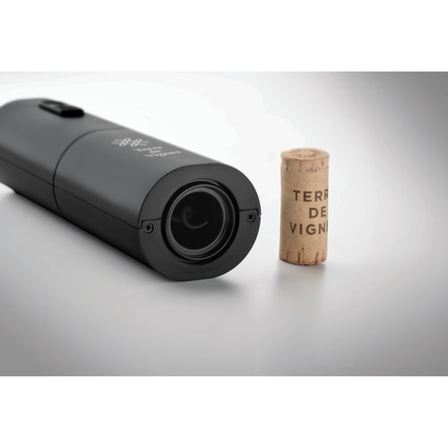 VINO Electric Wine Bottle Opener with Black Matt Finish