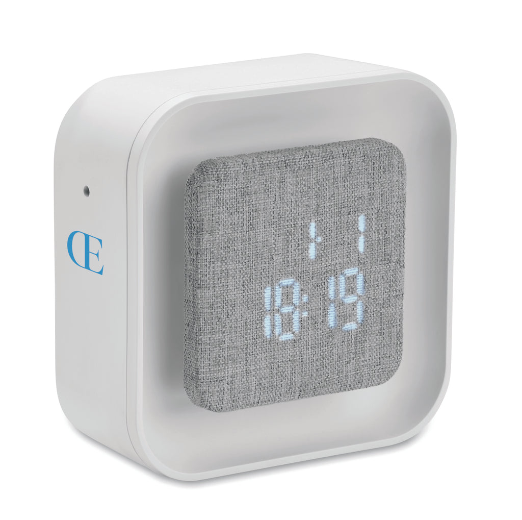 LUCE Recycled LED Alarm Clock with Ambient Light