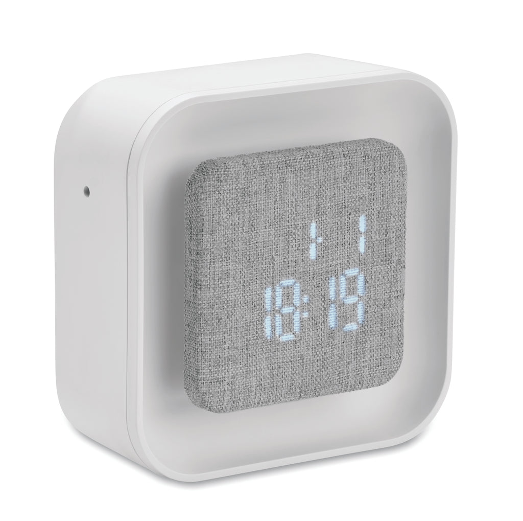 LUCE Recycled LED Alarm Clock with Ambient Light
