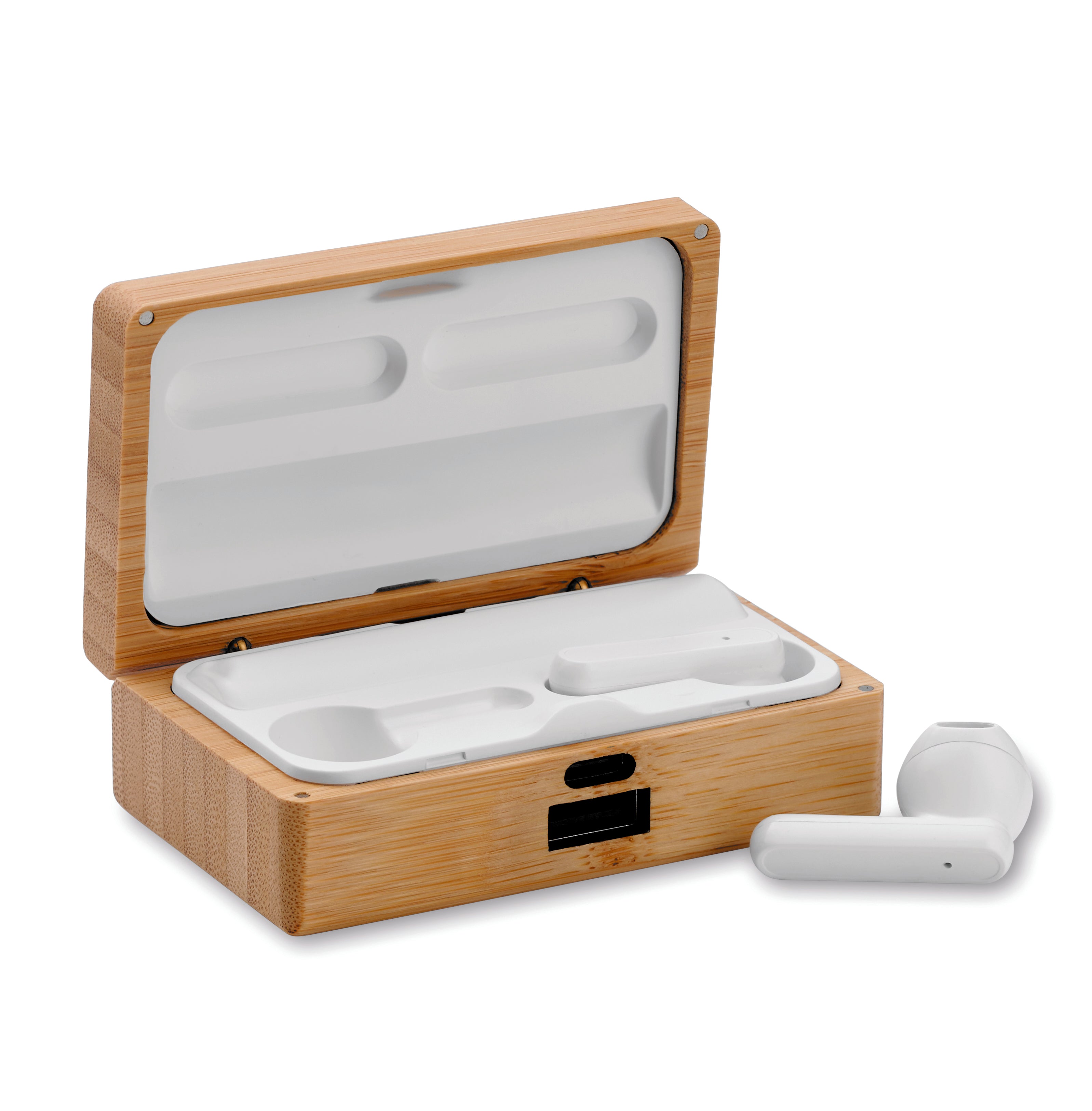 Orebam TWS Earbuds with Bamboo Charging Case