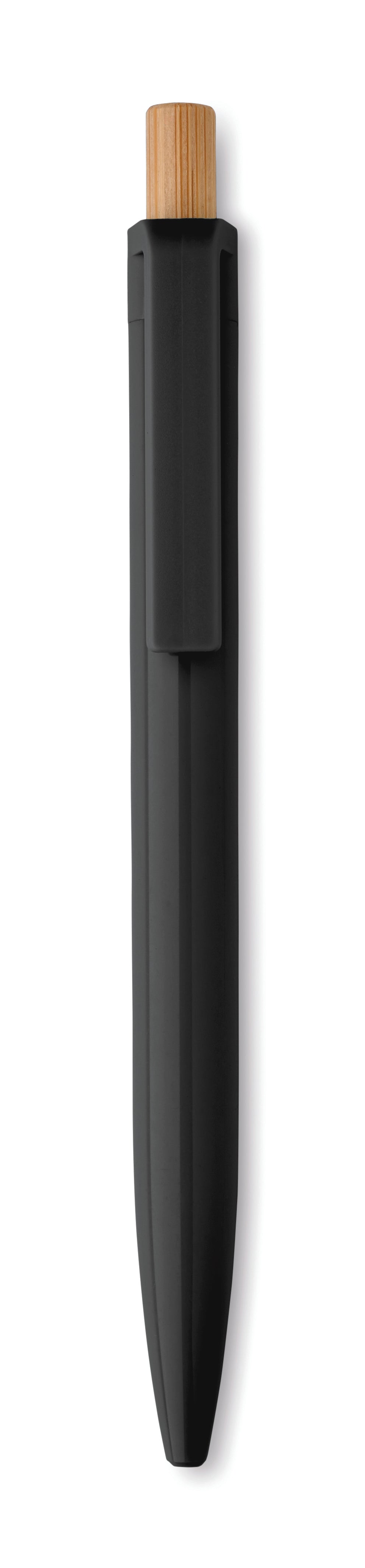 PENU Recycled ABS Ballpoint Pen with Bamboo Button